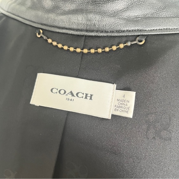[Coach] 1941 Collection Lamb Leather Jacket - Picture 10 of 11